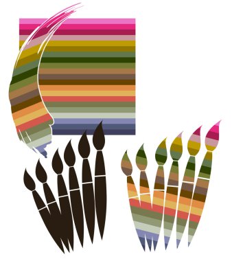 Color scheme clipart