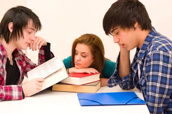 Bored students Stock Image