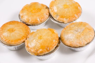 Several pies clipart