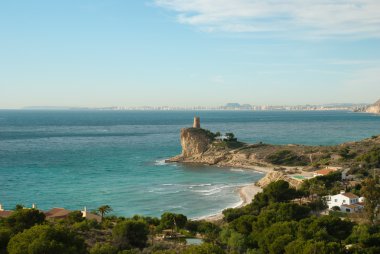 Alicante kıyı şeridi