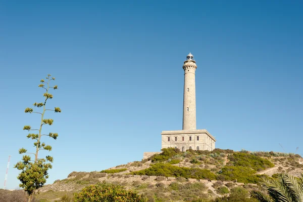 Cabo de Palos lighthouse — Stock Photo, Image