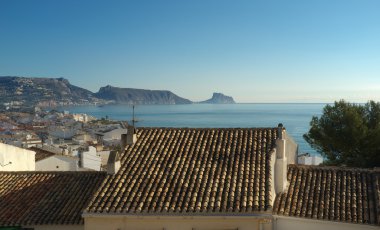 Altea village clipart