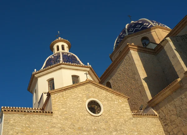 Altea church — Stock Photo, Image