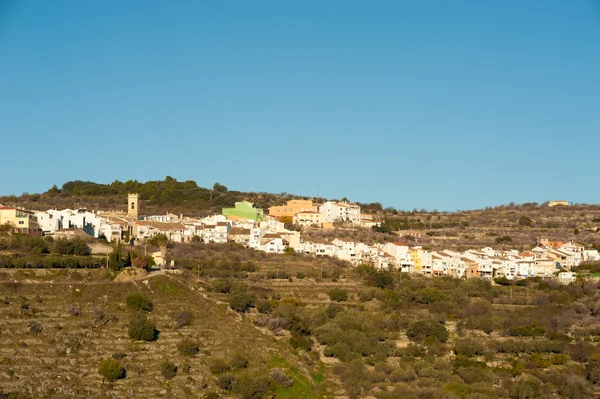 Mediterranean mountain village — Stock Photo, Image
