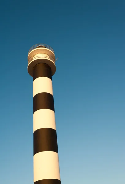 stock image Striped lighthouse