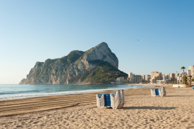 Calpe beach