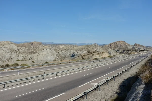 Desert highway — Stock Photo, Image