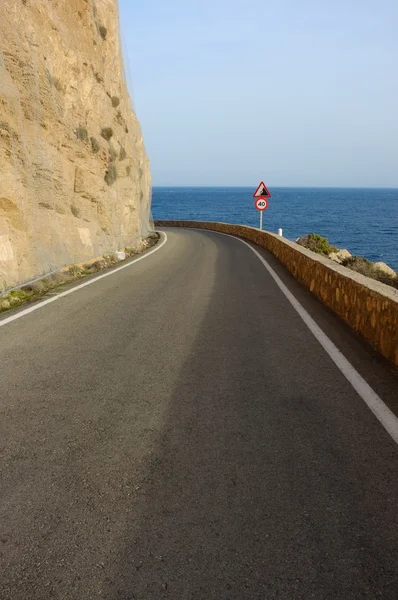 Aussichtsreiche Straße — Stockfoto