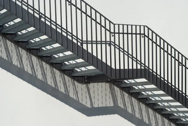 금속 계단 스톡 사진