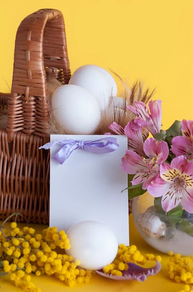 Happy Easter greeting card — Stock Photo, Image