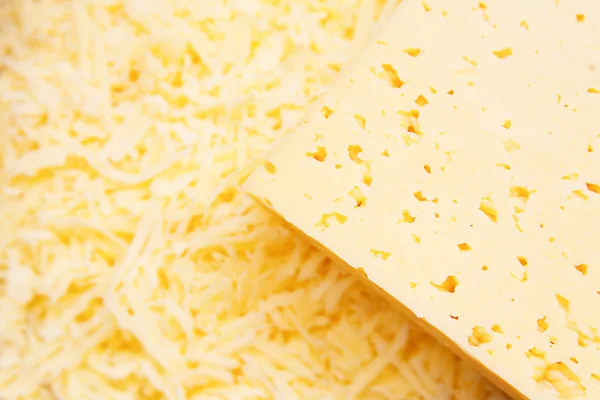 Closeup de queijo — Fotografia de Stock