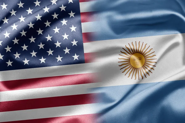 美国和阿根廷 — 图库照片
