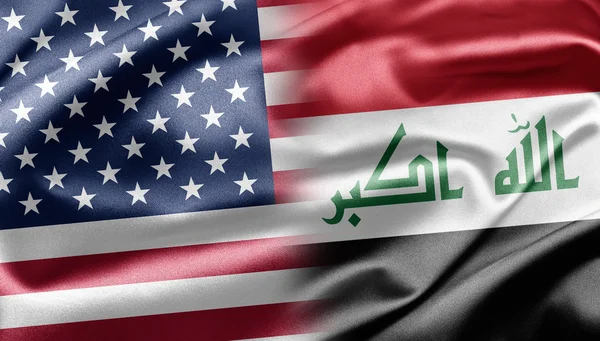 USA and Iraq — Stock Photo, Image