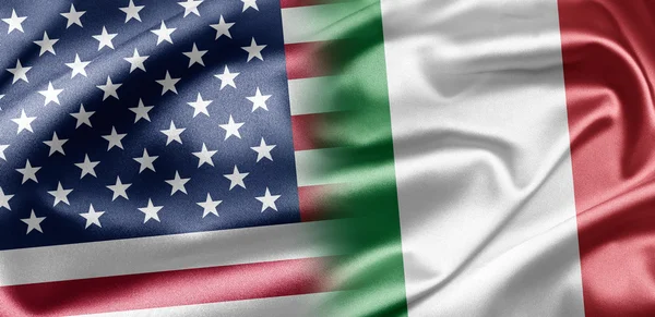 stock image USA and Italy