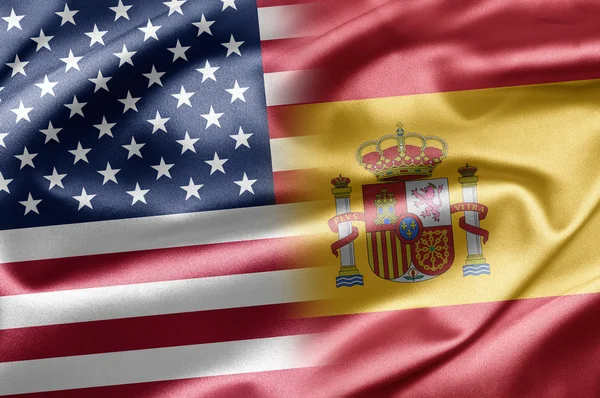 VS en Spanje — Stockfoto
