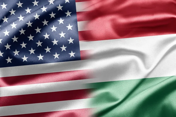 États-Unis et Hongrie — Photo