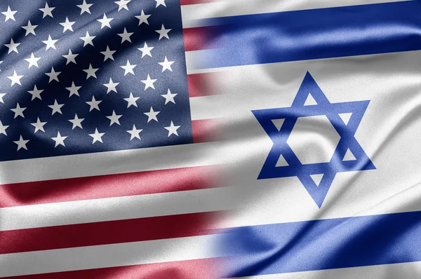 米国そしてイスラエル共和国 ストック写真