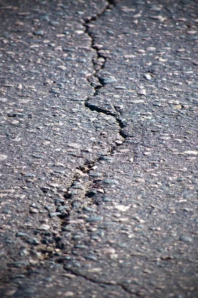 stock image Cracked asphalt