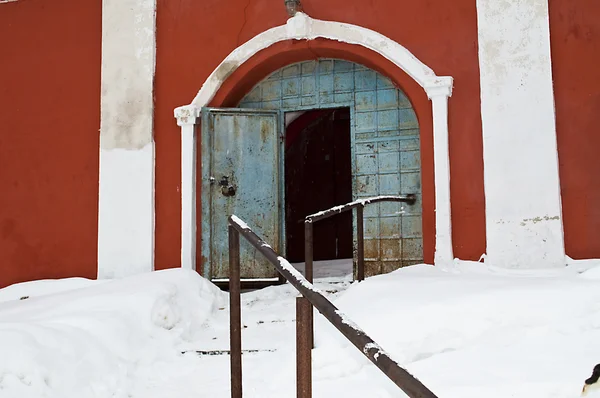 A velha porta — Fotografia de Stock