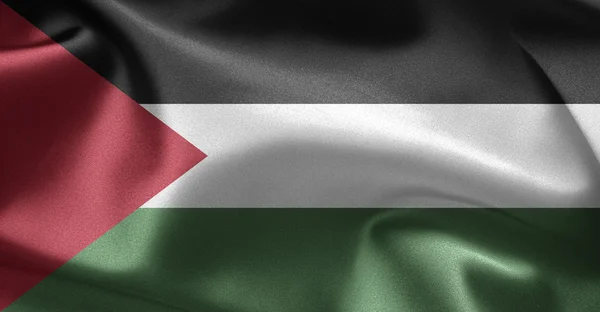 Filistin Ulusal Bayrağı — Stok fotoğraf