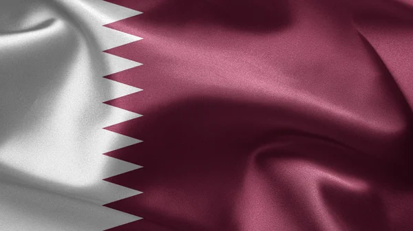 stock image Quatar flag