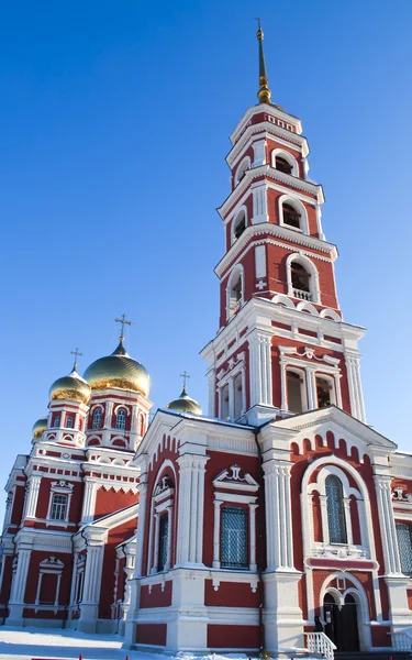 Русская православная церковь в Саратове — стоковое фото