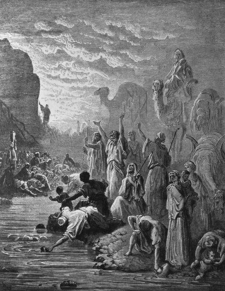 Чудо. И там была вода
.