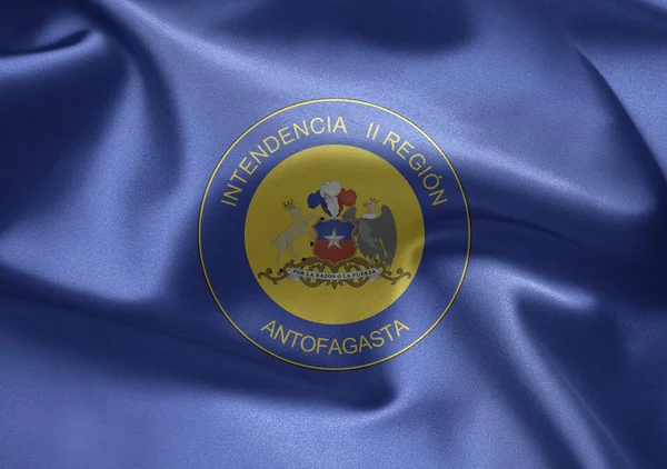 Flagge der Region Antofagasta (Chile)) — Stockfoto