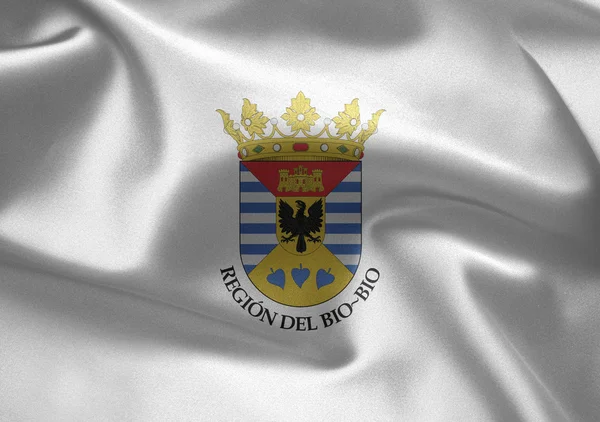 Bandeira da região de Biobio (Chile ) — Fotografia de Stock