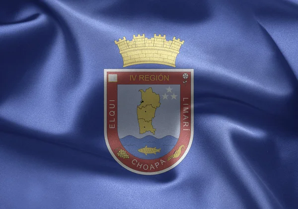 Vlag van Coquimbo (Chili) — Stockfoto