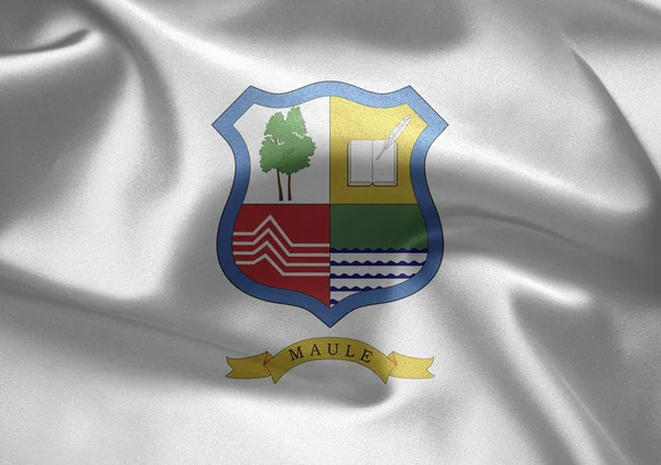 Прапор Мауле (Чилі) — стокове фото