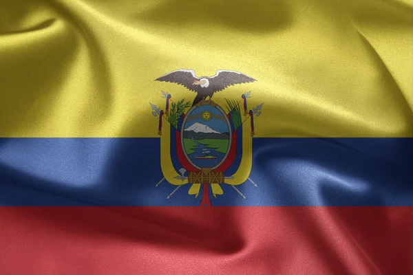 Bendera Ekuador — Stok Foto