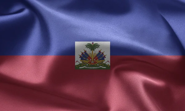 Drapeau d'Haïti — Photo