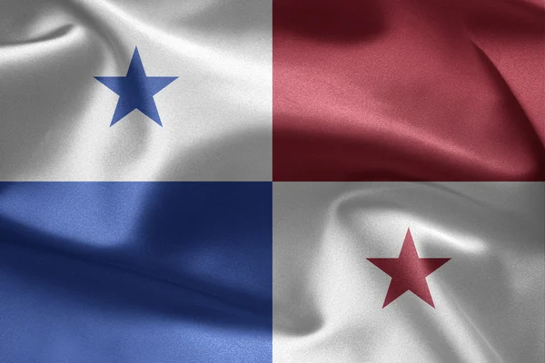 巴拿马的旗子 — 图库照片