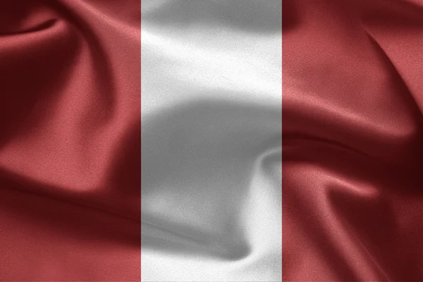 stock image Peruvian flag