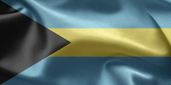 Vlag van Bahama 's — Stockfoto