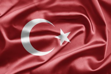 Flag of Turkey clipart