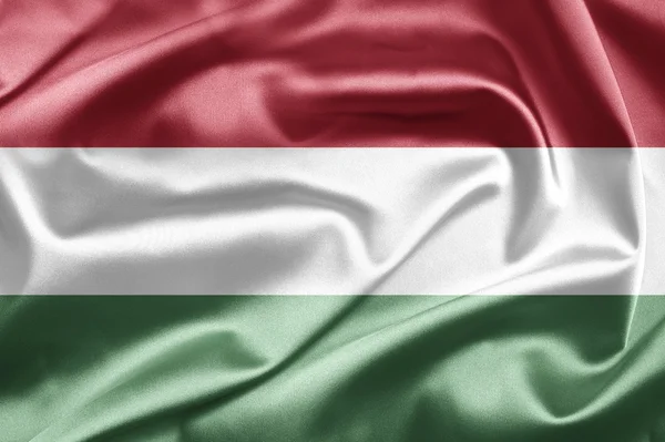 Ungarns flagg – stockfoto