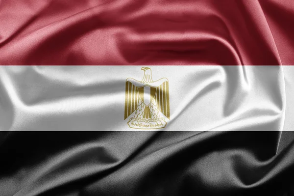 Egyiptom zászlaja — Stock Fotó