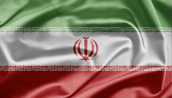 Flag of the Islamic Republic of Iran — Stock Photo, Image