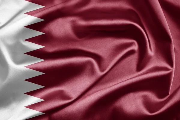 Vlag van qatar — Stockfoto