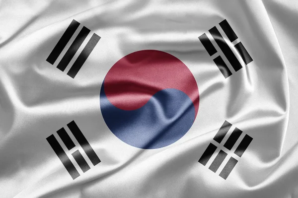 Kore bayrağı — Stok fotoğraf