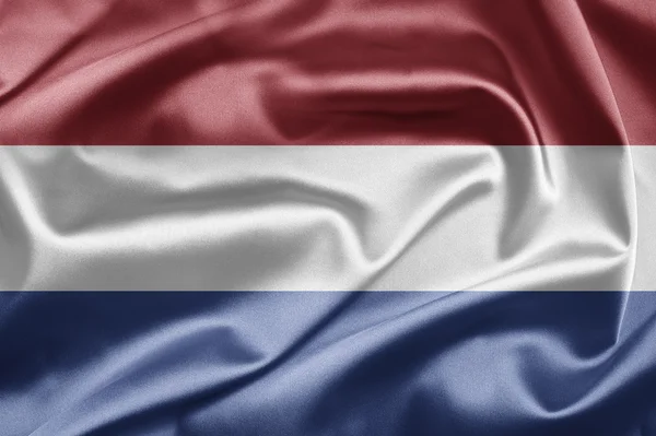 Vlag van Nederland — Stockfoto