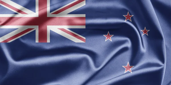 Vlag van Nieuw-Zeeland — Stockfoto