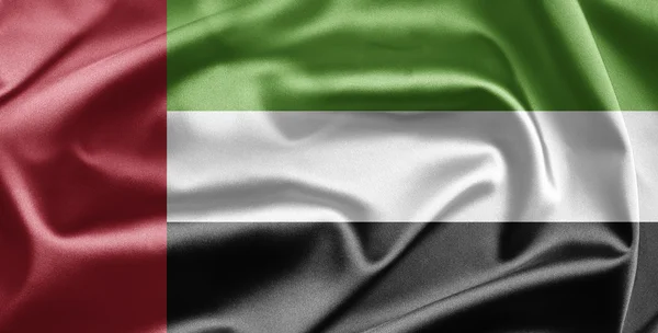 Birleşik Arap Emirlikleri Bayrağı — Stok fotoğraf