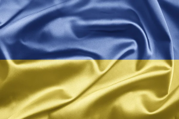 Ukrainian flag — Stock Photo, Image