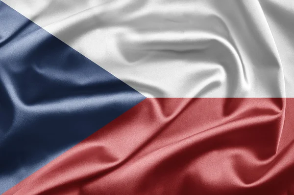 stock image Flag of the Czech Republic