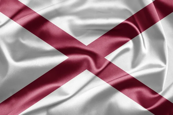 Alabama zászlaja — Stock Fotó