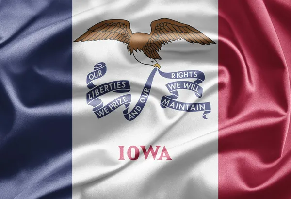 アイオワ州の旗 — ストック写真