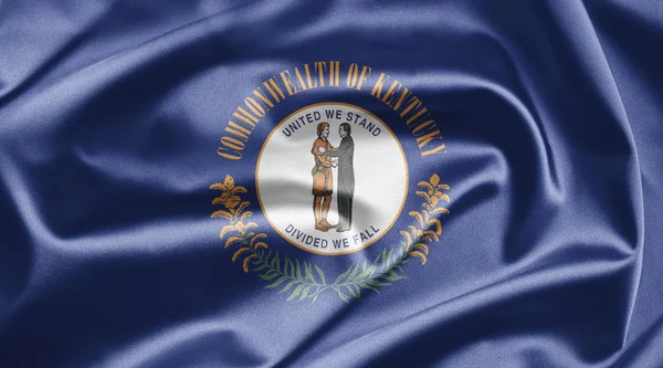 Flaga stanowa kentucky — Zdjęcie stockowe